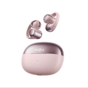 Shokz OpenDots One Wireless Earbuds, Pink, NEW